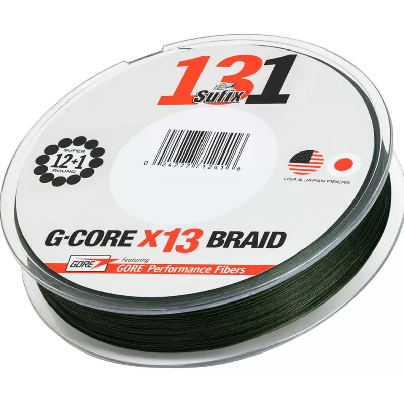 Sufix 131 G-Gore Braid Lo-Vis Green 300m<Pike / Predator Line
