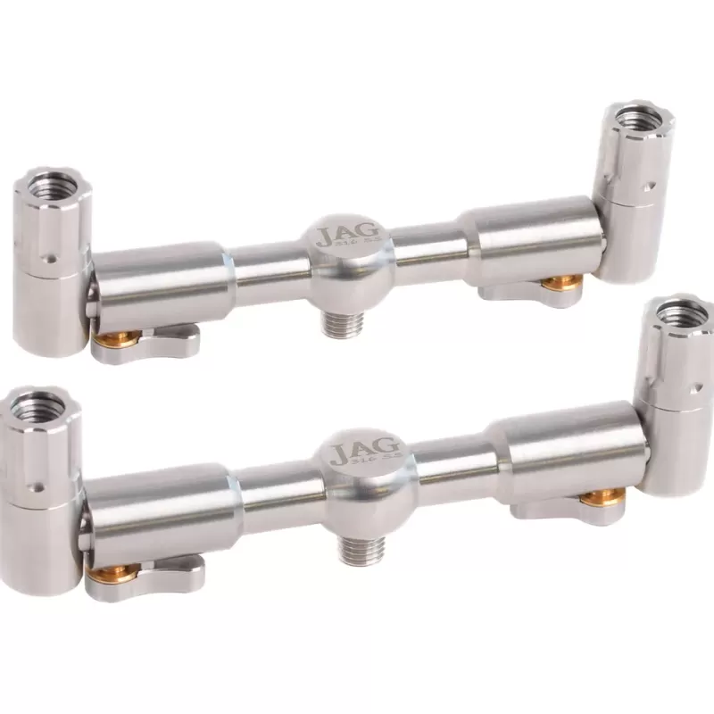 JAG 2 Rod Adjustable Buzzbar 316<Carp Rod Support