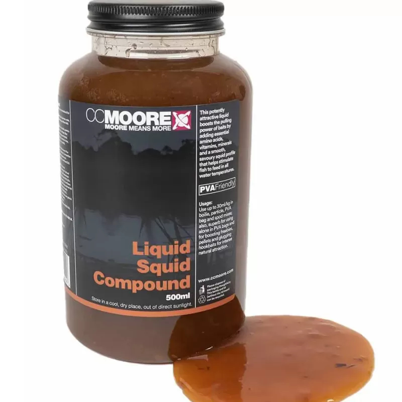 CC Moore 500ml Liquid Squid Compound<Specialist Bait & Additives
