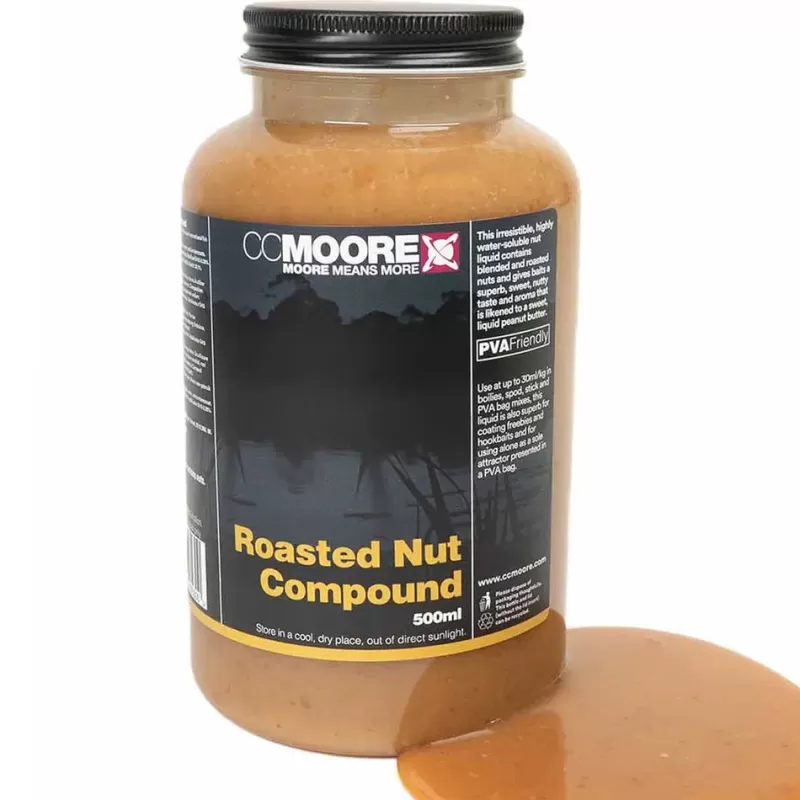 CC Moore 500ml Roasted Nut Compound<Carp Bait & Additives