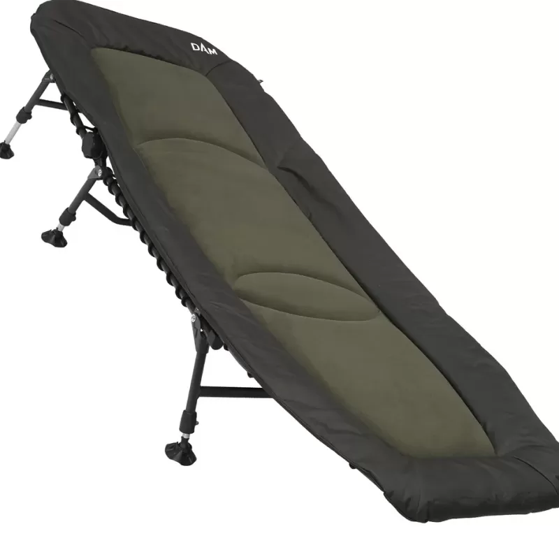 DAM 6-Leg Bedchair Microfleece Steel<Carp Bedchairs