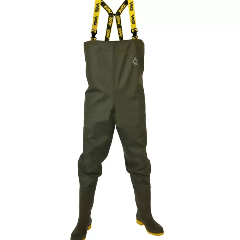 Vass 700E Nova Studded Heavy Duty PVC Chest Wader<Pike / Predator Waders & Boots