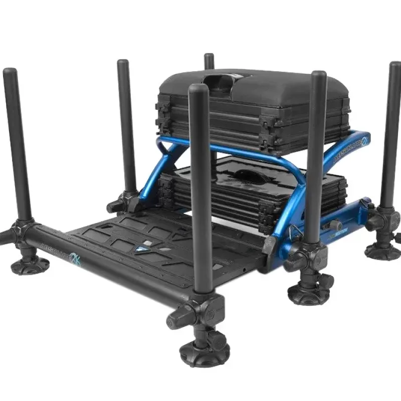Preston Absolute 36 Fishing Seatbox Blue Edition<Coarse & Match Seat Boxes