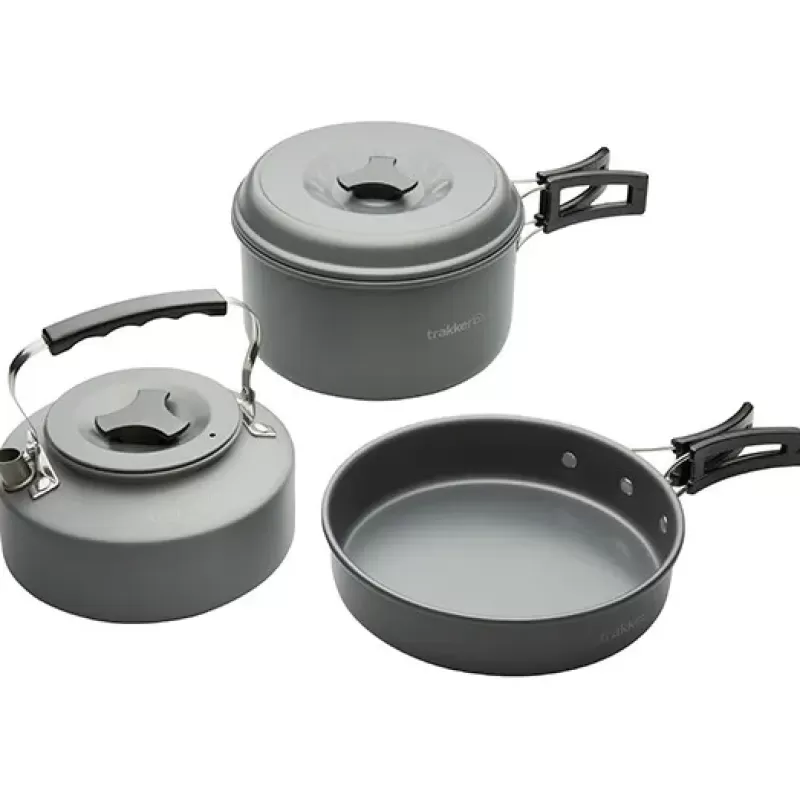 Trakker Armolife Complete Fishing Cookware Set<Carp Cooking Equipment