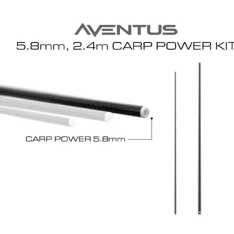 Guru Aventus Carp Power Kit T2 5.8mm<Coarse & Match Poles & Whips