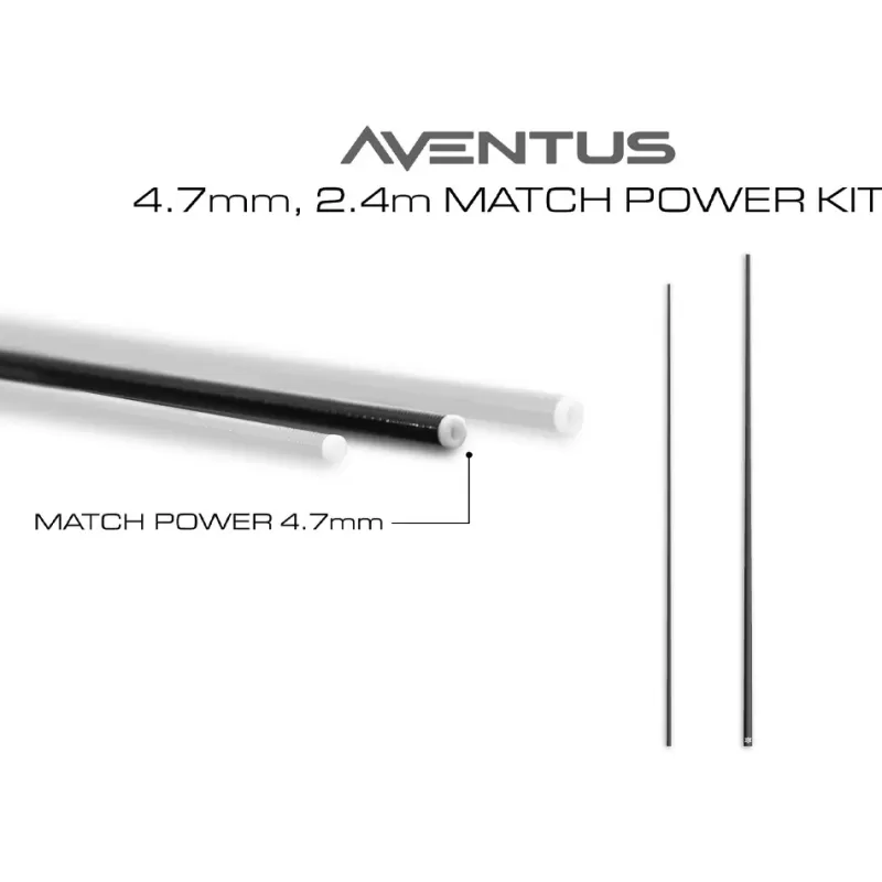 Guru Aventus Match Power Kit T2 4.7mm<Coarse & Match Poles & Whips