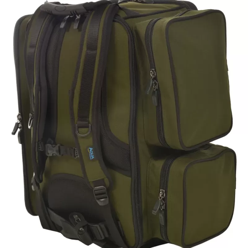 Aqua Black Series Deluxe Roving Fishing Rucksack<Carp Luggage