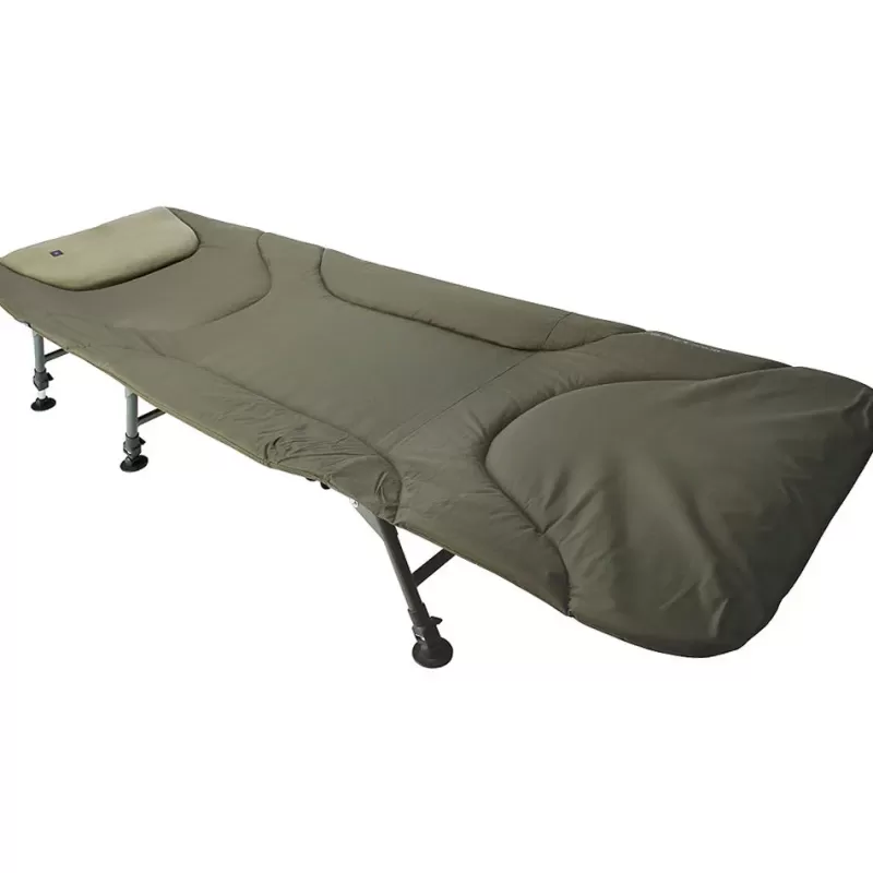 Daiwa Black Widow 6 Leg Bedchair<Carp Bedchairs