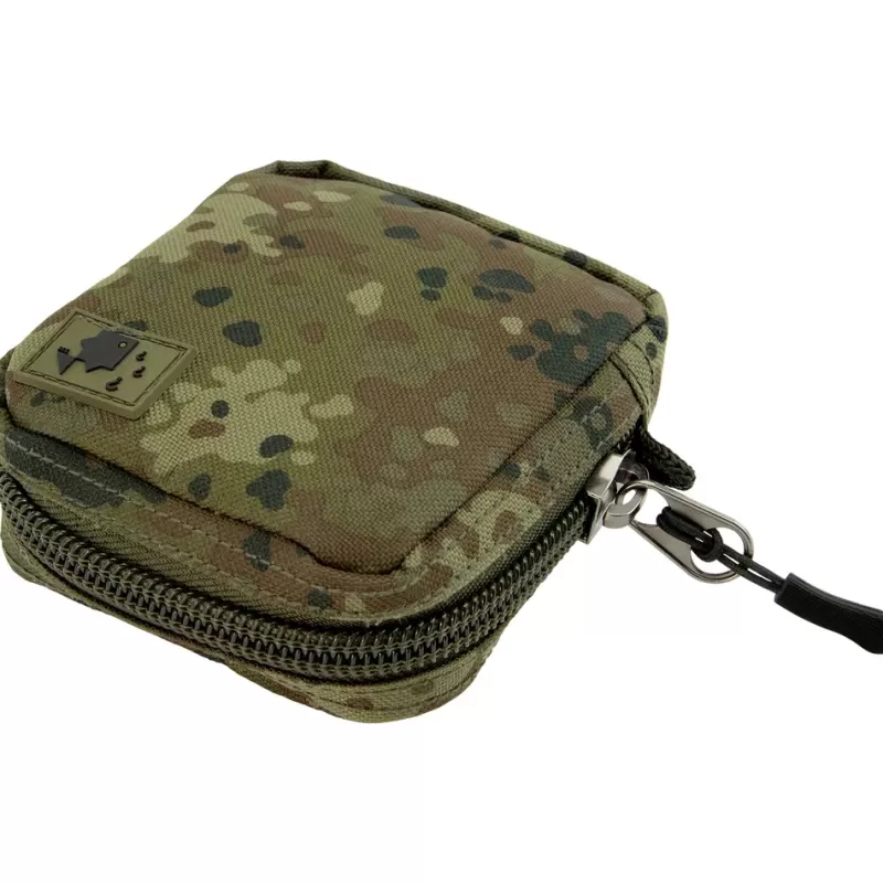 Thinking Anglers Camfleck Solid Zip Fishing Pouch Medium<Carp Luggage