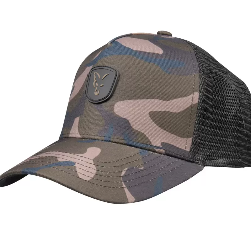 Fox Camo Trucker Fishing Cap<Carp Clothing