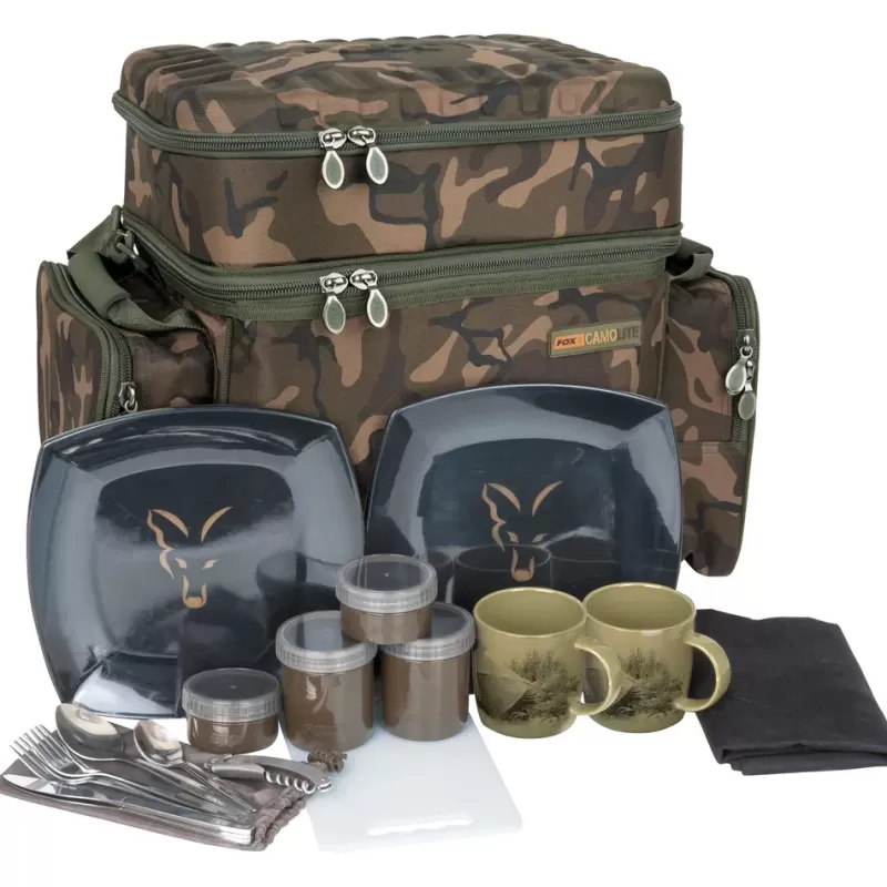 Fox Camolite 2 Man Fishing Cooler<Carp Cooking Equipment