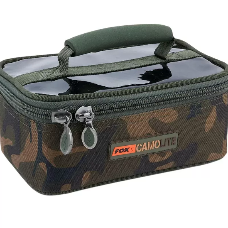 Fox Camolite Rigid Lead & Bits Bag<Carp Luggage