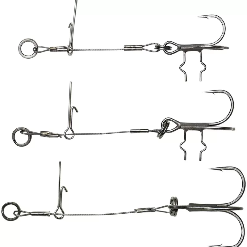 Savage Gear Carbon 49 T-Treble Spike Stingers<Pike / Predator Lures