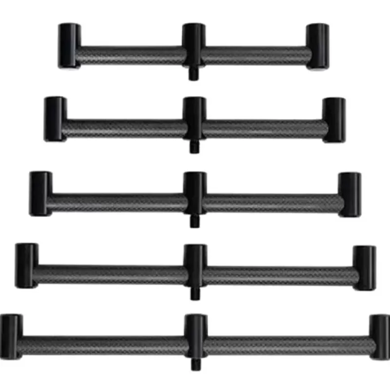 Century Carbon Stealth Chunky Fixed 3 Rod Fishing Buzz Bars<Carp Rod Support