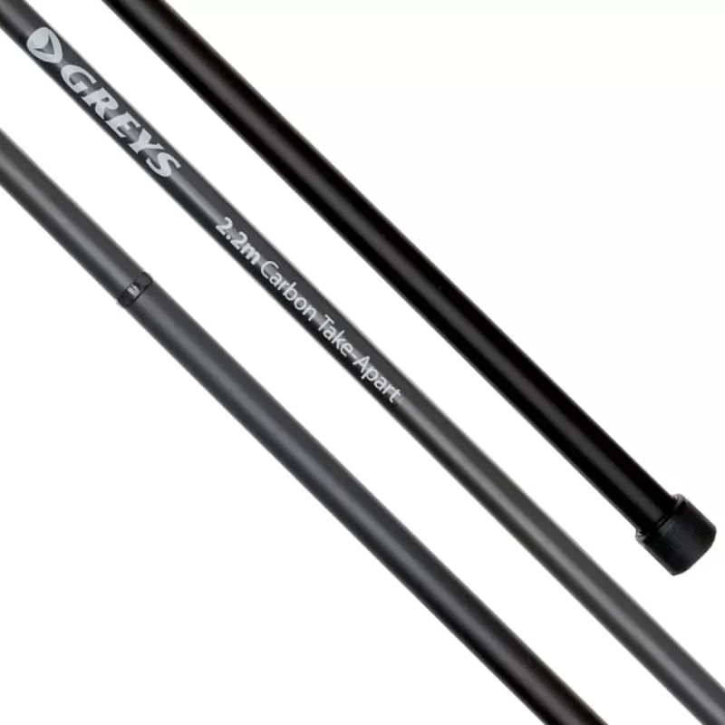 Greys Carbon Take-Apart Landing Net Handle<Pike / Predator Nets