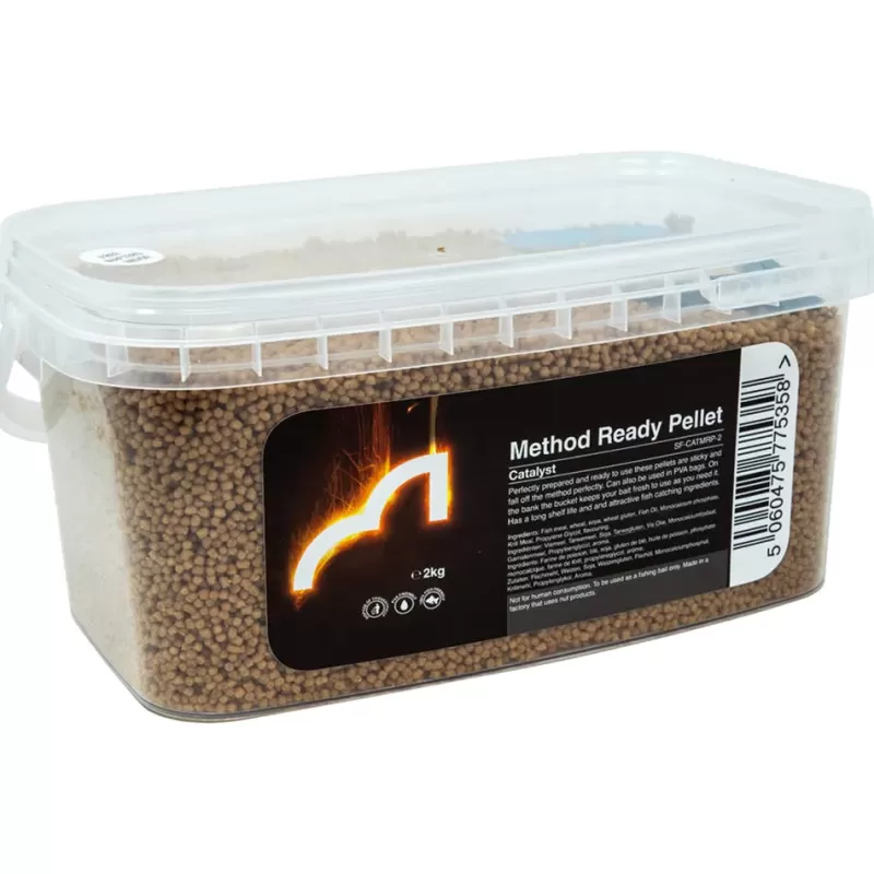 Spotted Fin Catalyst Ready Method Pellets 2kg 2mm<Coarse & Match Bait & Additives