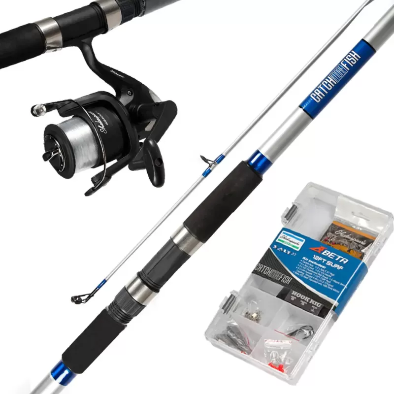 Shakespeare Catch More Fish 2 12ft Surf Rod<Sea Rod & Reel Combo