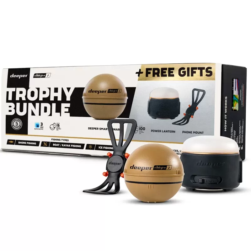 Deeper Chirp+ 2 Trophy Bundle<Carp Miscellaneous