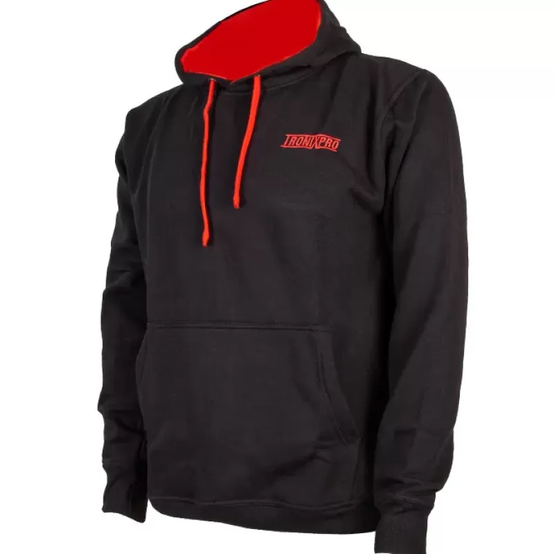 Tronixpro Classic Black & Red Fishing Hoodie<Sea Clothing
