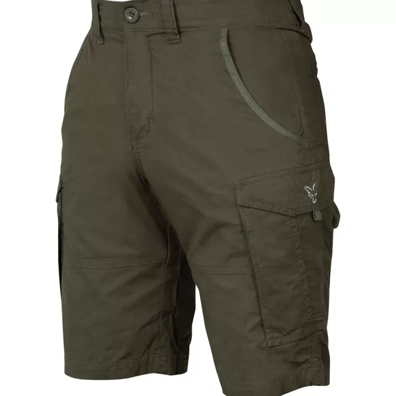 Fox Collection Green & Silver Combat Shorts<Carp Clothing