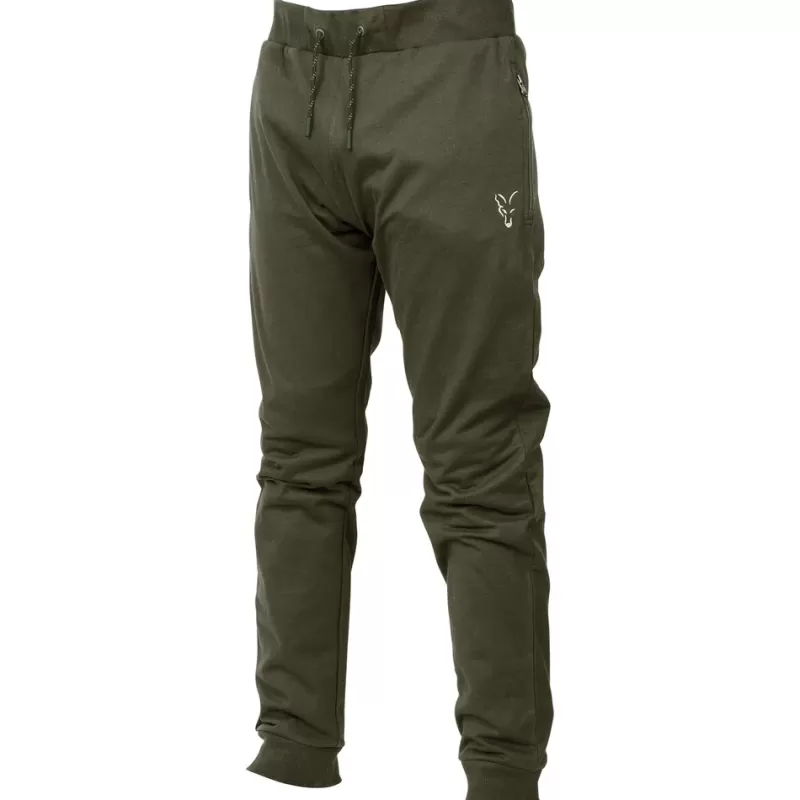Fox Collection Green Silver Lightweight Fishing Joggers<Carp Clothing