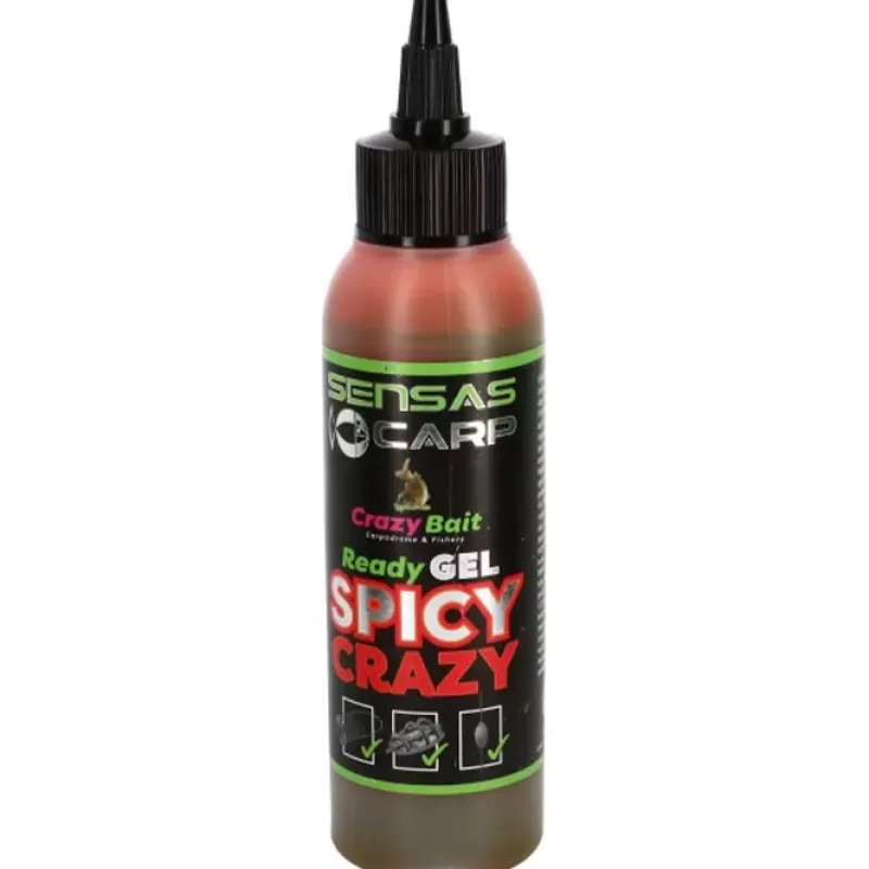 Sensas Crazy Bait Crazy Gel Spicy Crazy 115ml<Coarse & Match Bait & Additives