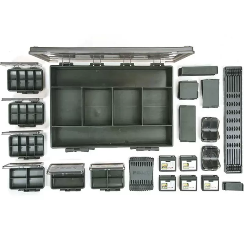 Fox Deluxe Large Double F-Box<Carp Tackle Boxes