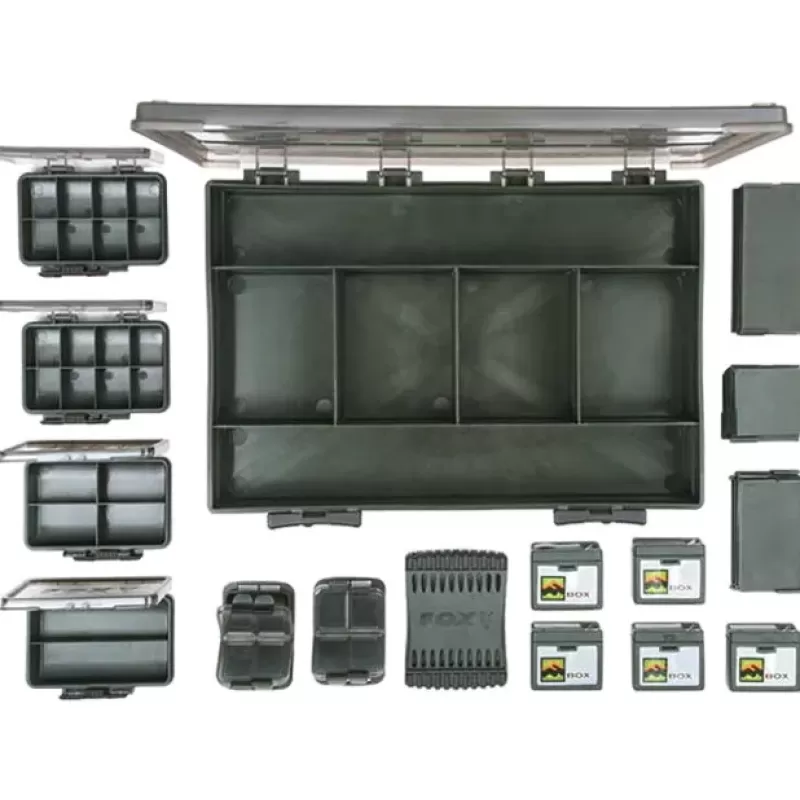 Fox Deluxe Large Single F-Box<Carp Tackle Boxes