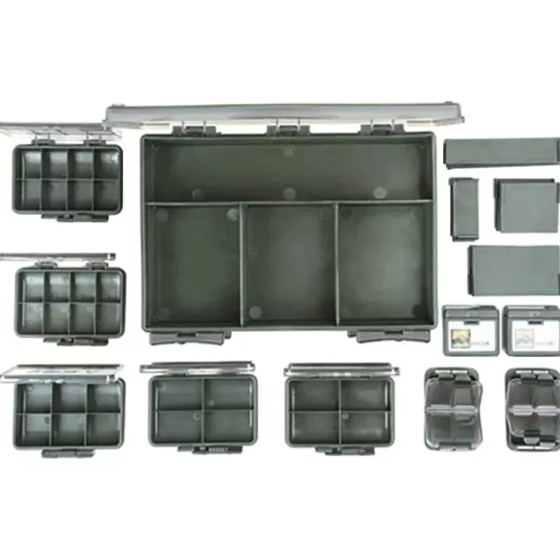 Fox Deluxe Medium Double F-Box<Carp Tackle Boxes