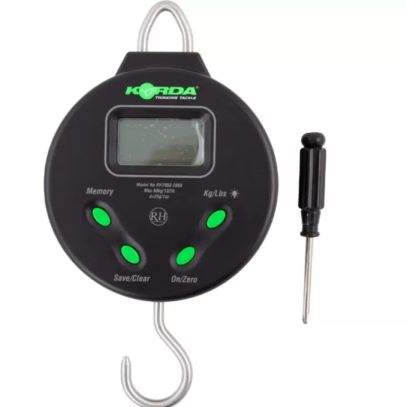 Korda Digital Weighing Scales 132lb/60kg<Carp Scales