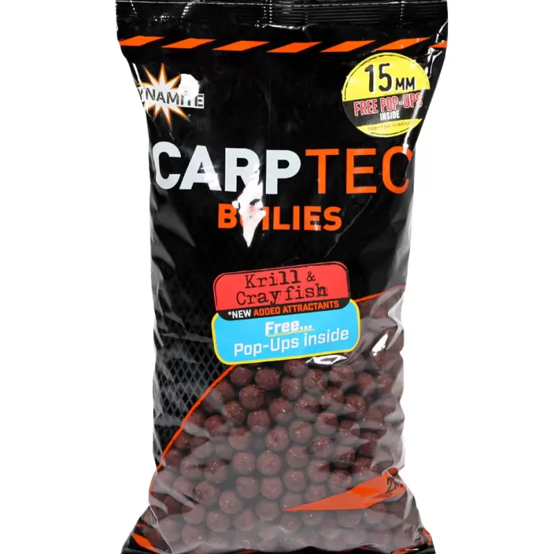 Dynamite Baits Dynamite Carp-Tec Krill & Crayfish Boilies<Specialist Bait & Additives
