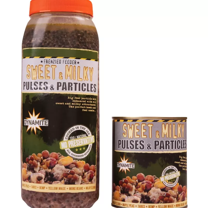 Dynamite Baits Dynamite Frenzied Sweet & Milky Pulses & Particles<Specialist Bait & Additives