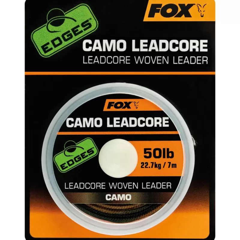 Fox Edges Camo Leadcore 50lb<Carp Terminal Tackle