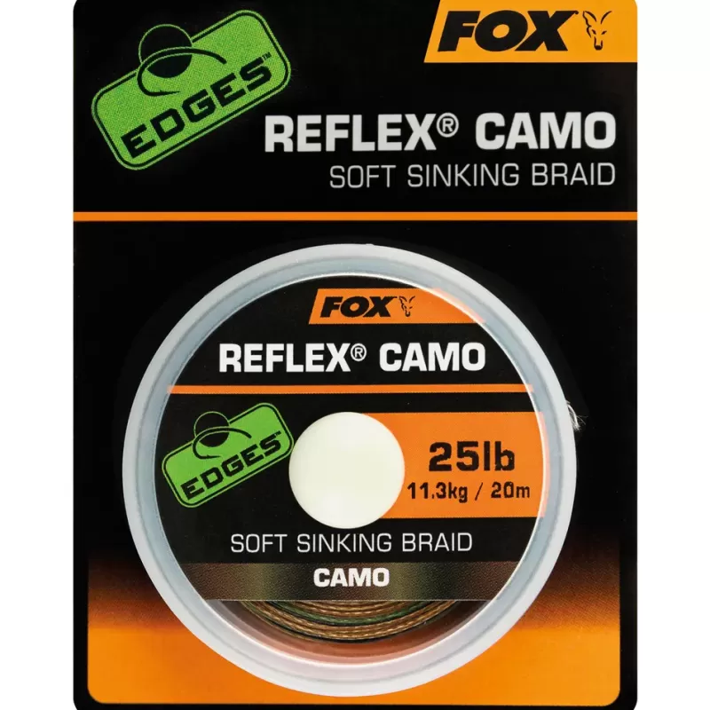 Fox Edges Reflex Camo 20m<Carp Line