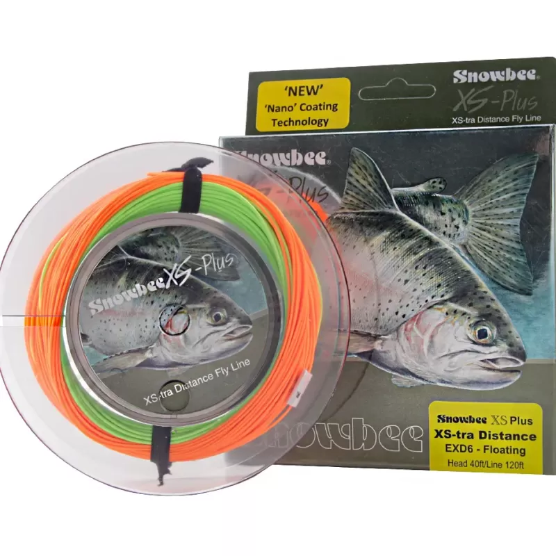 Snowbee EXD Floating Line Chartreuse Orange<Fly Fly Lines