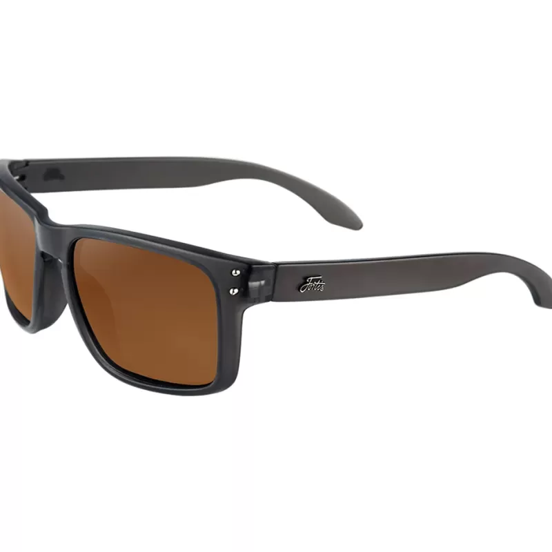 Fortis Eyewear Fortis Bays Matte Black Frame Fishing Sunglasses<Carp Sunglasses