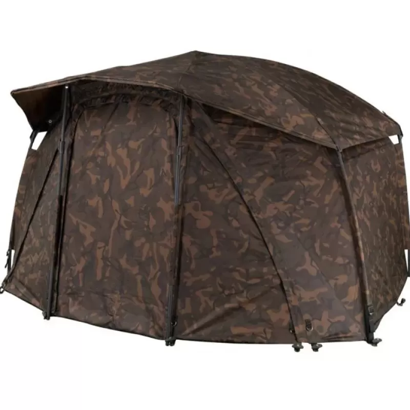 Fox Frontier Camo Fishing Bivvy + Camo Vapour Peak Limited Edition<Carp Bivvies & Shelters
