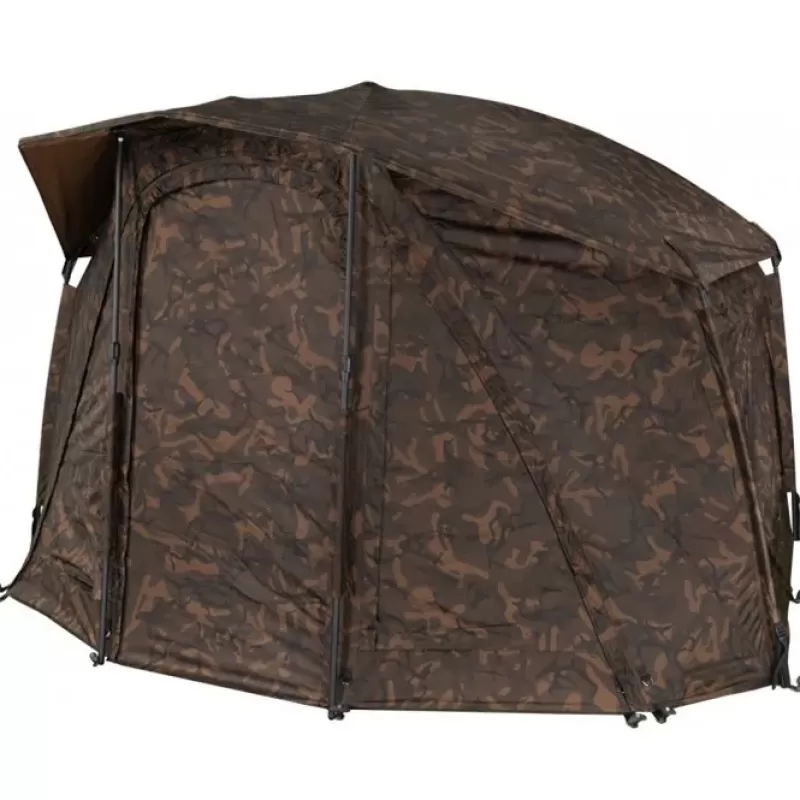 Fox Frontier XD Camo Fishing Bivvy + Camo Vapour Peak Limited Edition<Carp Bivvies & Shelters