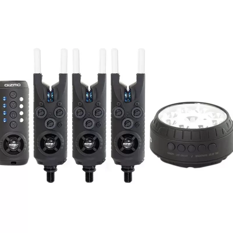 Sonik Gizmo 3+1 Bite Alarm Set<Carp Bite Alarms