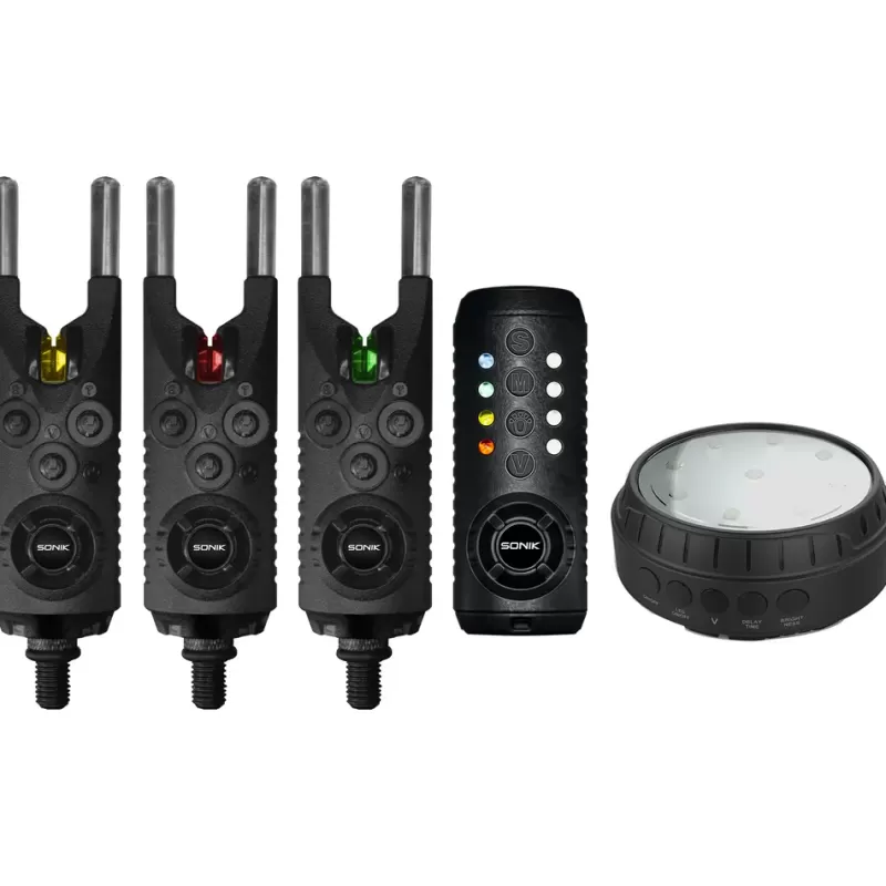 Sonik Gizmo Alarm & Receiver Set 3+1<Carp Bite Alarms