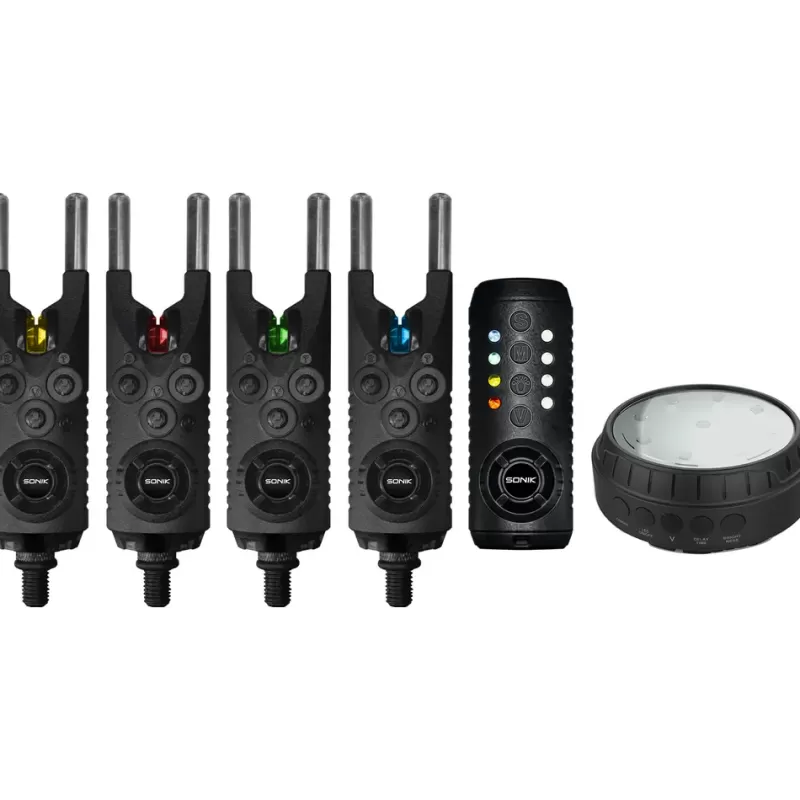 Sonik Gizmo Alarm & Receiver Set 4+1<Carp Bite Alarms