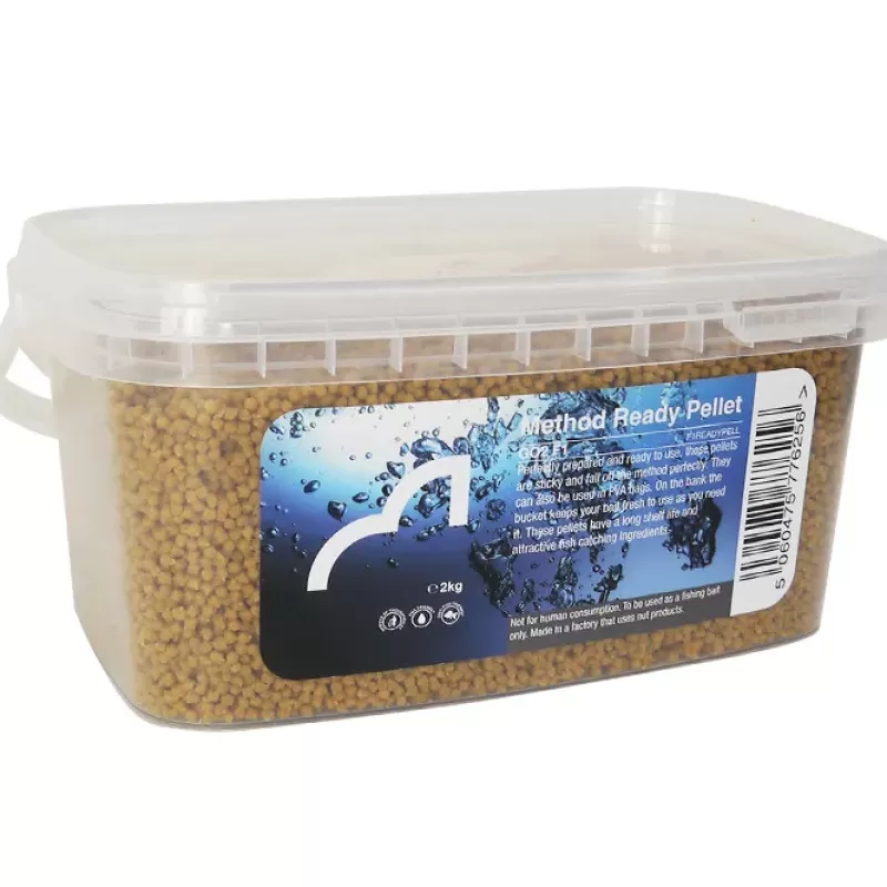 Spotted Fin GO2 F1 Ready Method Pellets 2mm 2kg<Coarse & Match Bait & Additives