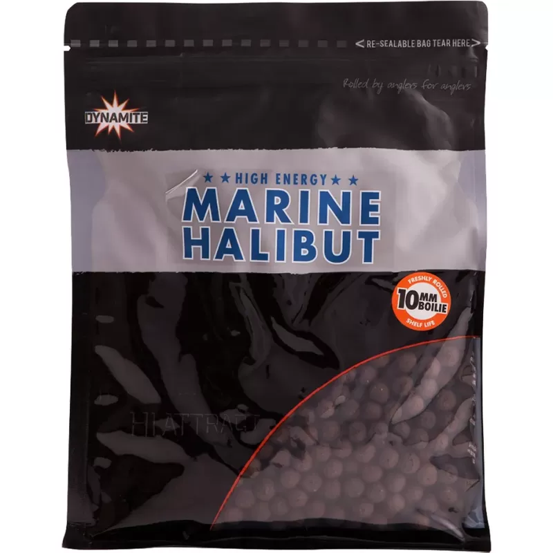 Dynamite Baits High Energy Marine Halibut Shelf Life Boilies<Coarse & Match Bait & Additives