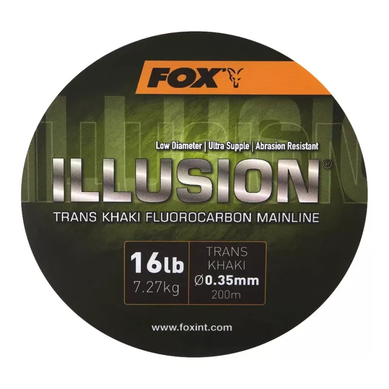 Fox Illusion Trans Khaki Mainline<Pike / Predator Line