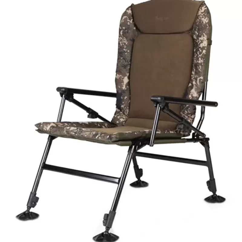 Nash Indulgence Hi-Back Auto Recline Fishing Chair<Carp Chairs