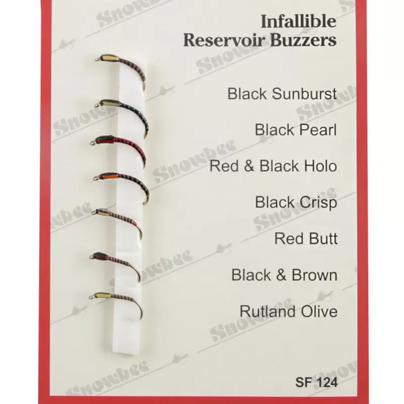 Snowbee Infallible (Reservoir) Buzzers Fly Selection<Fly Flies