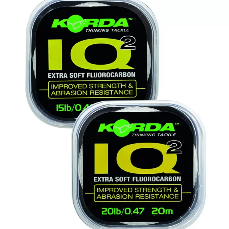 Korda IQ2 Extra Soft Fluorocarbon Hooklink<Carp Line