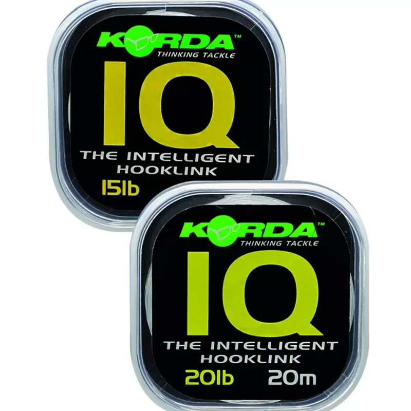 Korda IQ Flurocarbon Hooklink<Carp Line