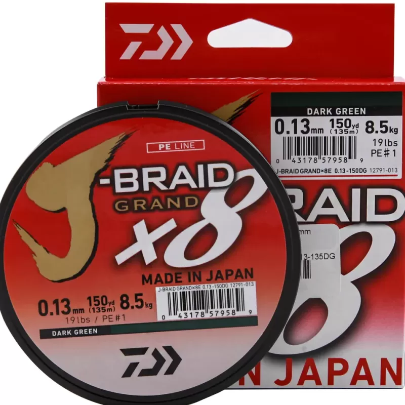 Daiwa J-Braid Grand 8 Strand Braid<Pike / Predator Line