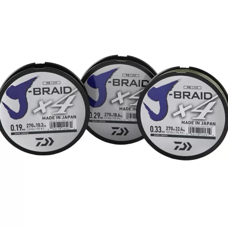 Daiwa J-Braid X4 Dark Green<Sea Line